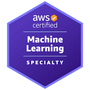 AWS Certified Machine Learning Specialty
